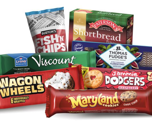 A confectionery giant Burtons range