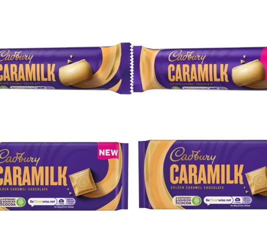 Australian sensation gets a UK launch Cadbury Caramilk