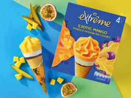 Fruity ice cream Extrême mango pack