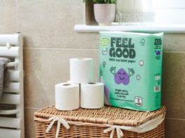 Eco-friendly first from paper firm Feel Good eco toilet paper