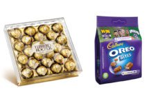 Ferrero and Cadbury chocolates