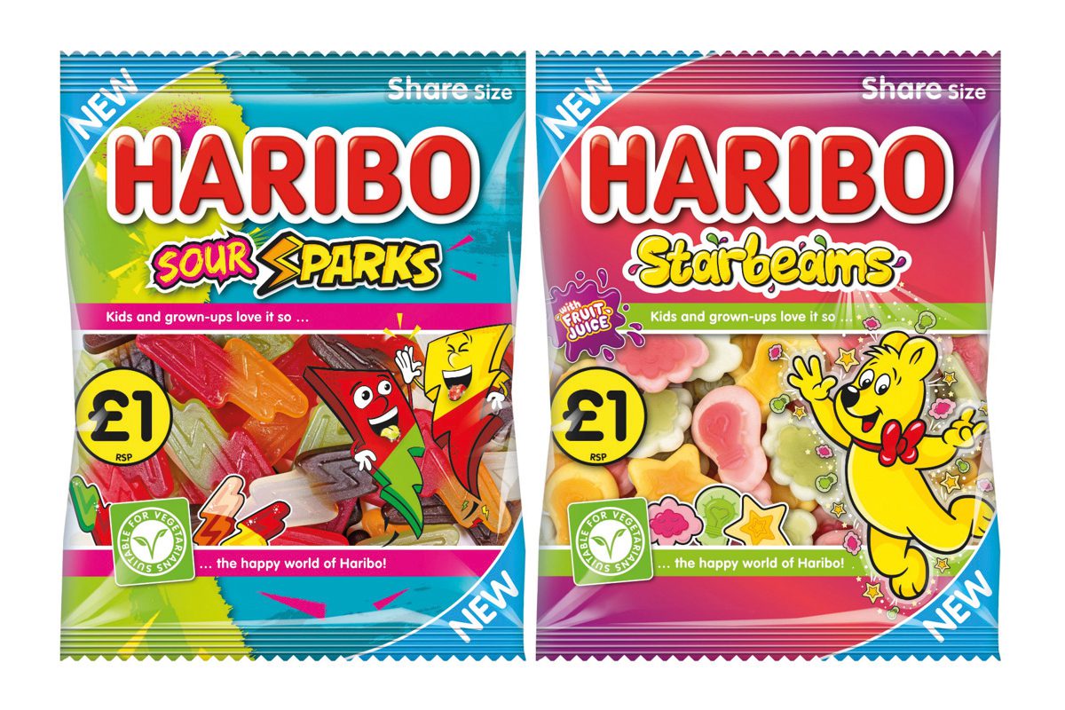 Haribo Starbeams and Sour Sparks