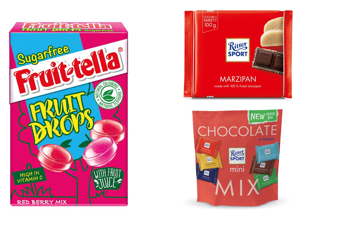 Sugar free options and vegan snacks