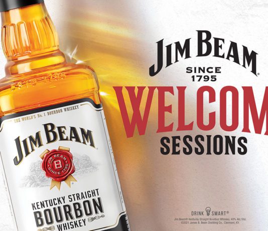 Turning up the volume Jim Bean Welcome Sessions promotion