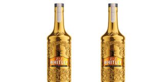 JJWR artisanal gold filtered vodka