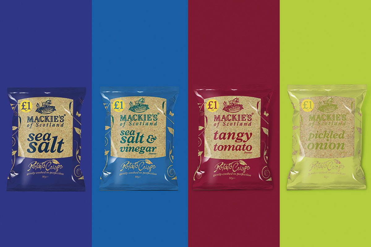 Mackies crisps range