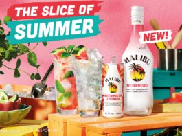 Refreshed for the summer Malibu Watermelon rum
