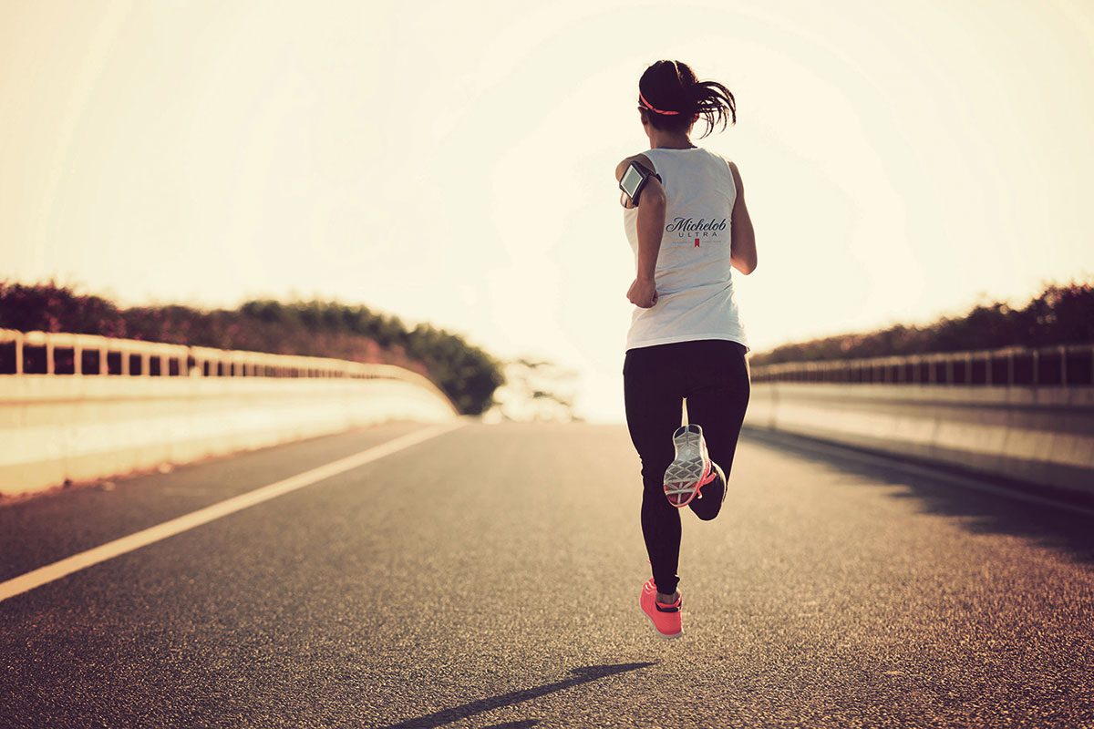 Woman running