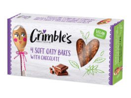 Gluten-free oaty bakes Mrs Crimbles soft choc oaty bakes