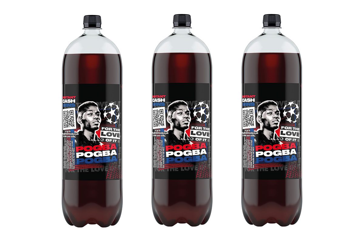 Pepsi Max promotional bottles