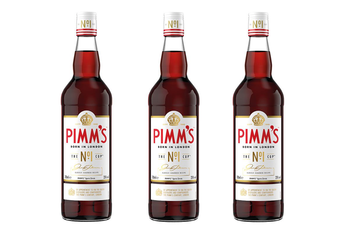 Pimm's No. 1 bottles