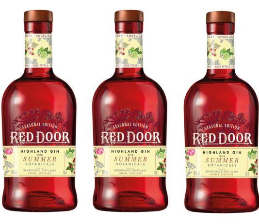 New gin fit for summer Red Door Gin summer limited edition