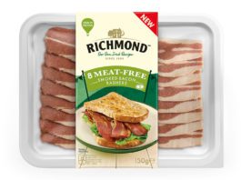 Bacon with no meat Richmond meat free bacon slices