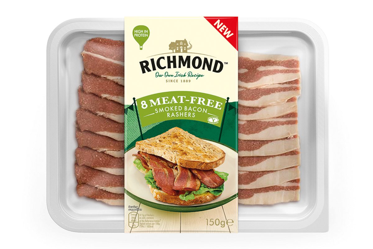 Richmond meat free bacon slices