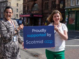 Open for business in Edinburgh