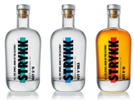 An RTD range without ABV Strykk ready mixed drinks