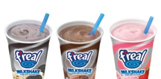 F'real tubs in different flavours