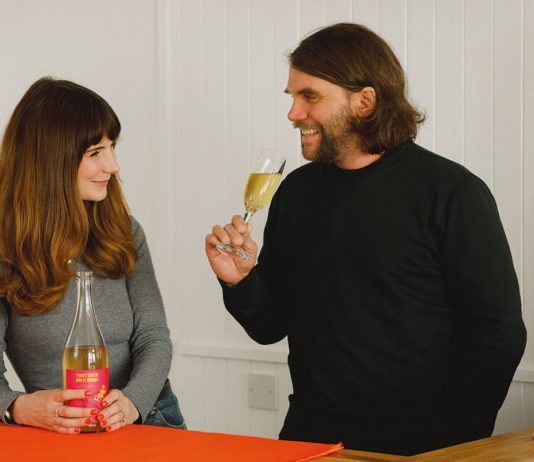 A cider shop to sing about Frightened Rabbit star Grant Hutchison and wife Jayne launch cider shop