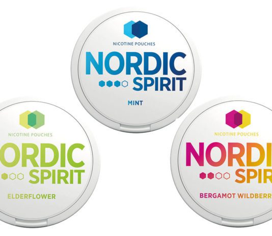 Pouches pushing forward in c-stores Nordic Spirit nicotine pouches