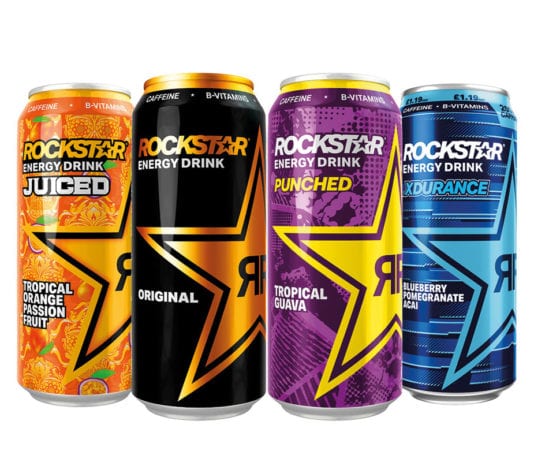 Spotlight on energy brand New-look Rockstar range
