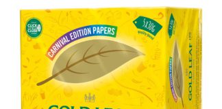 Gold Leaf 5x30g Carnival Edition papers