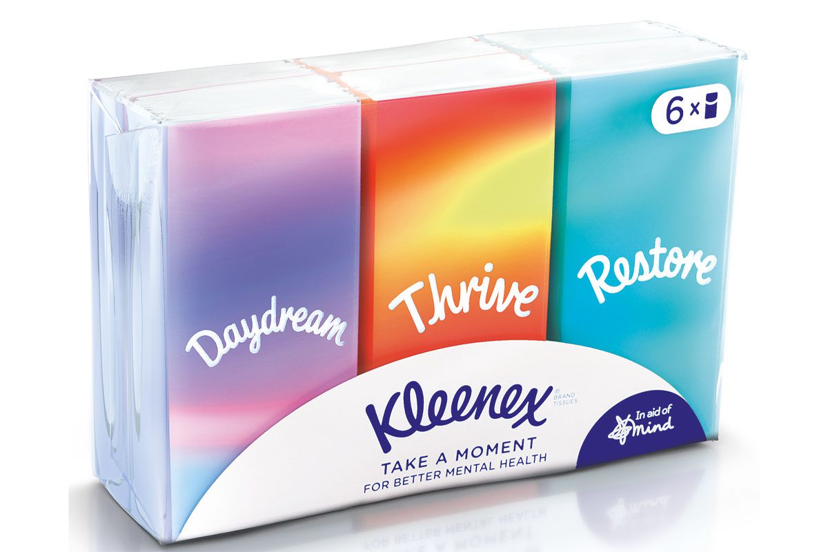 Kleenex Mind partnership packs