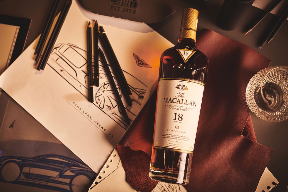 The Macallan and Bently Motors partnership