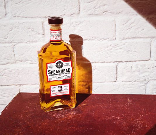 Summer of single grain Spearhead whisky