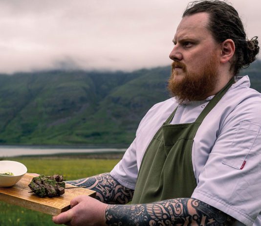 Barbecue plan to beat midges Torridon chef Paul Green with BBQ Scotch Beef skewers