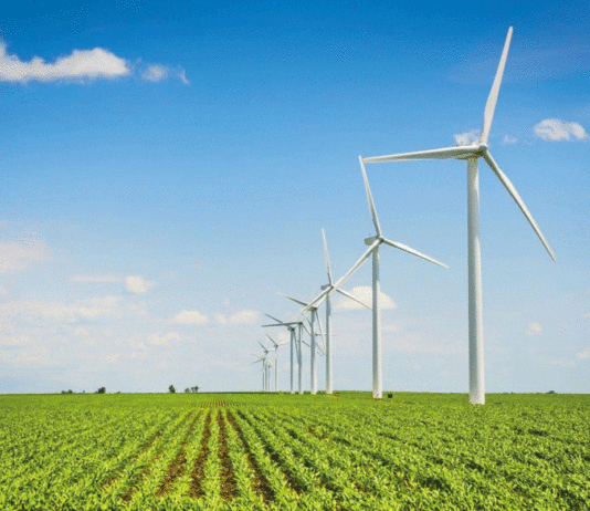 Lidl plans to reduce emissions Wind turbines