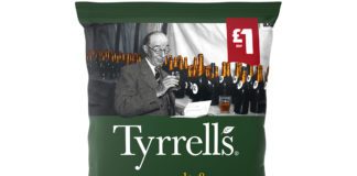 Tyrrells Sea Salt and Cider Vinegar Crisps