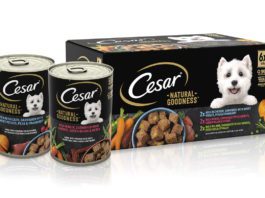 Dog food that’s fit for a king Cans of Cesar Dog Food