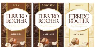 Ferrero Rocher's new bars