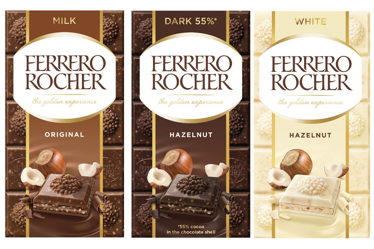 Ferrero Rocher's new bars