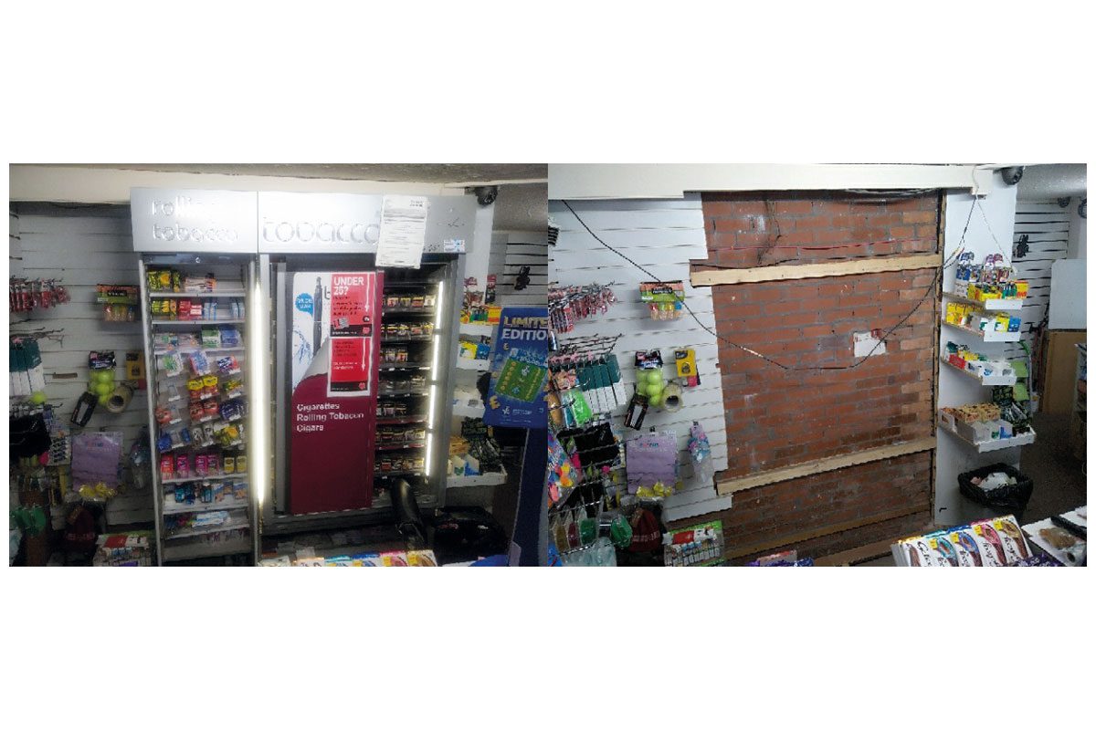 Before and after: Imperial removed tobacco gantries following convictions. 