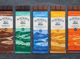 Scottish chocolate is gaining ground Mackie's new chocolate packs