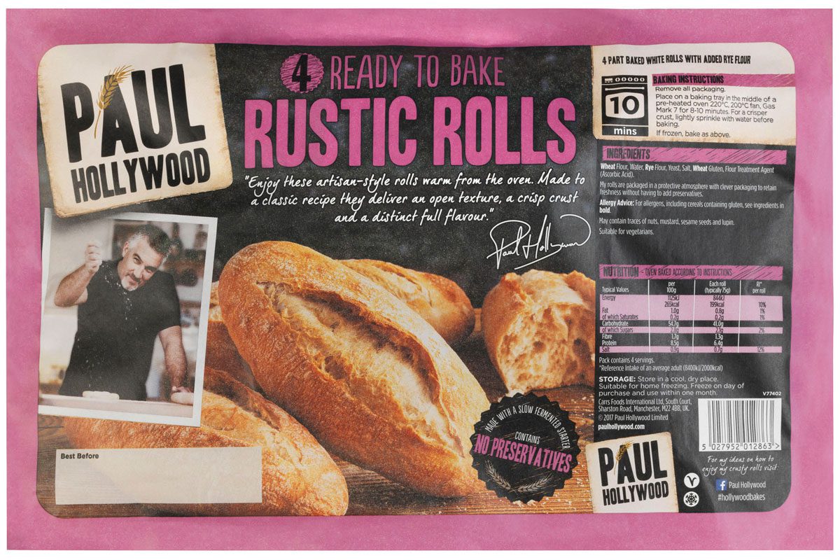 Paul Hollywood Rustic Rolls