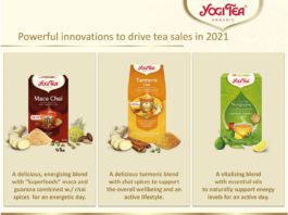 Three cheers for energetic NPD Yogi Tea