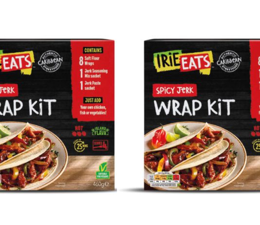 An exotic evening irie eats wrap kit