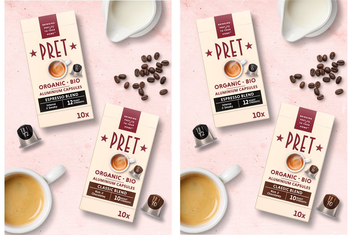 Pret Coffee Pods