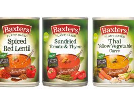 Going big on plant based Baxters plant based range