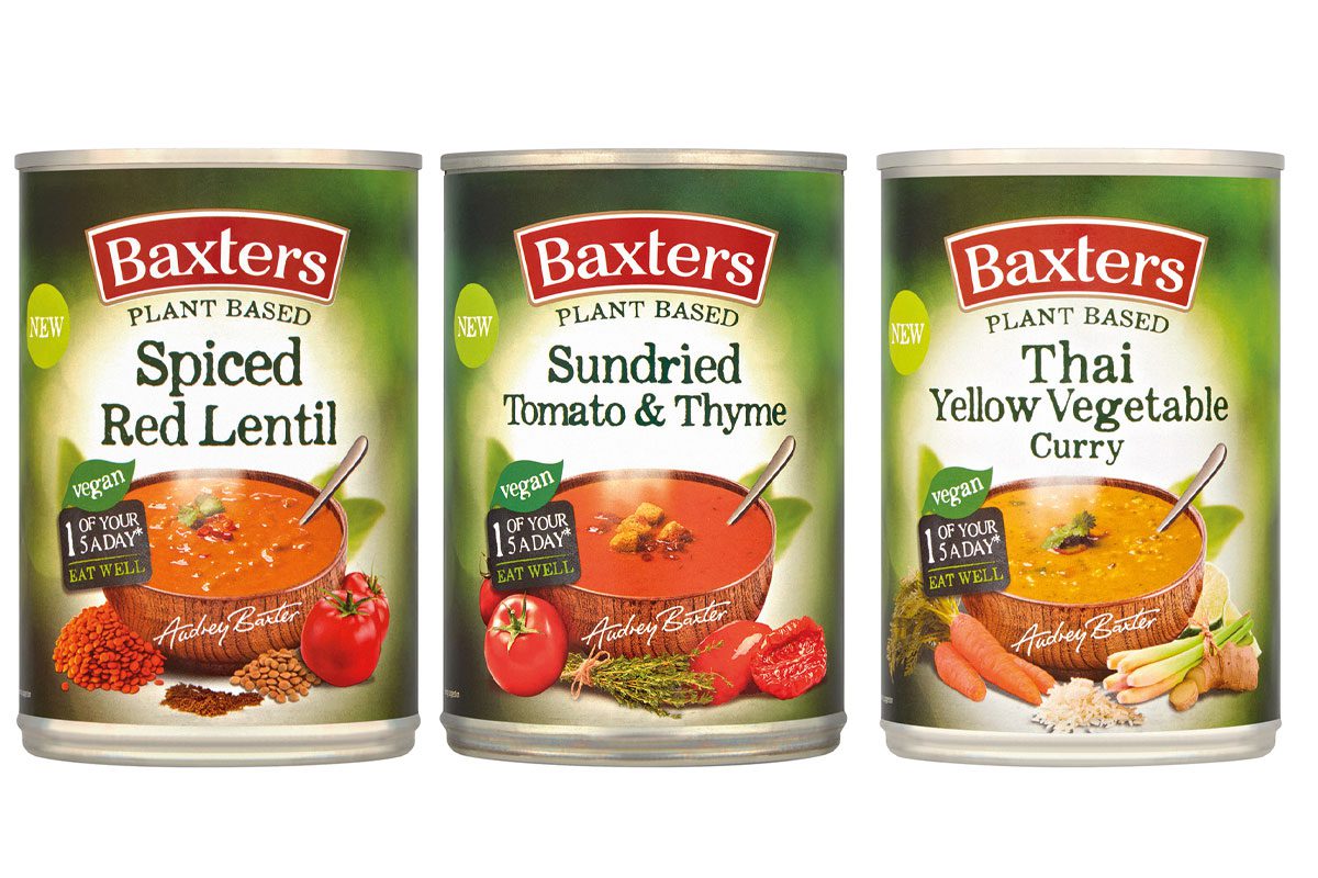 Baxters plant based range