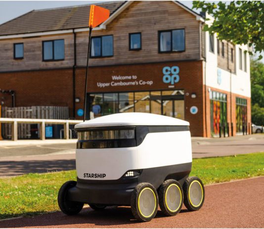 Co-op and Amazon land Co-op has extended its partnership with Starship Technologies