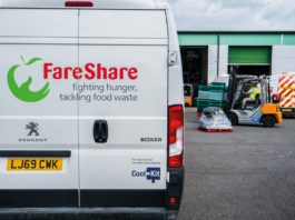 FareShare funding call Fareshare Van