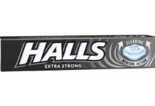 Halls extra strong