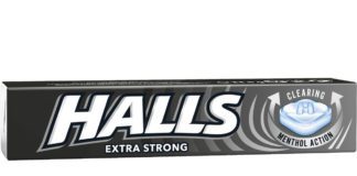 Halls extra strong