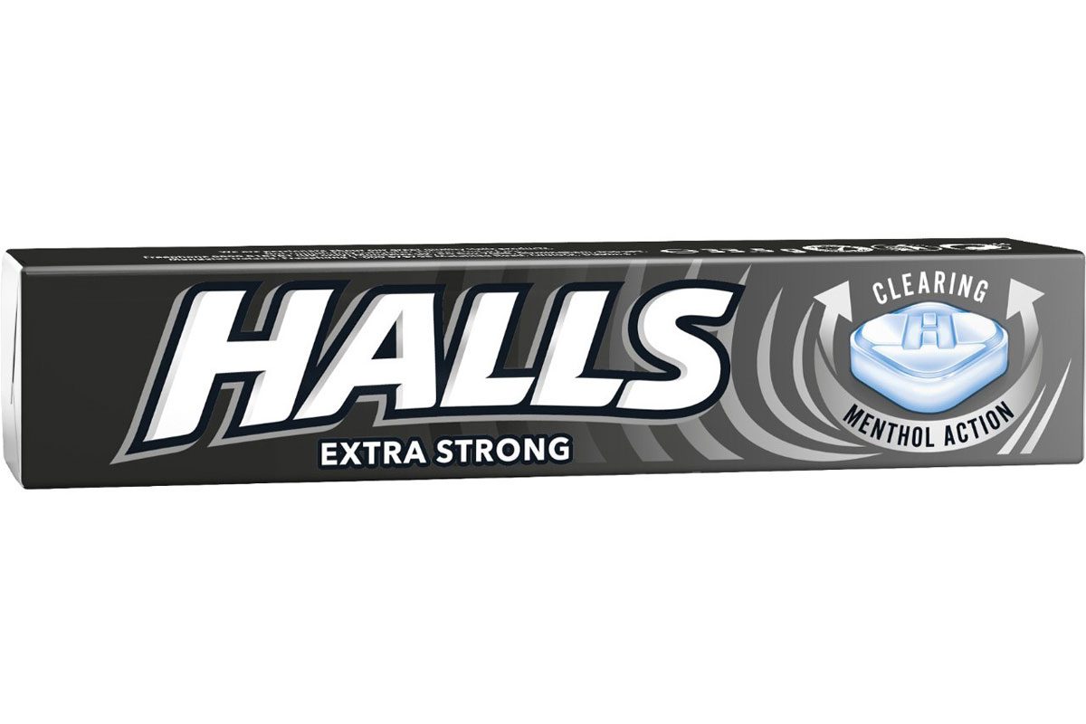 Halls extra strong