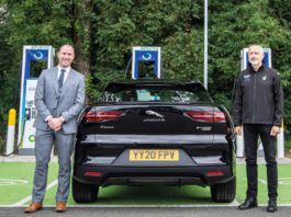 Harthill’s electric pulse BP Pulse charge point at Harthill