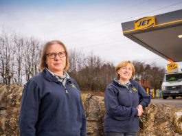 Still going strong four decades on Jet Tranent station