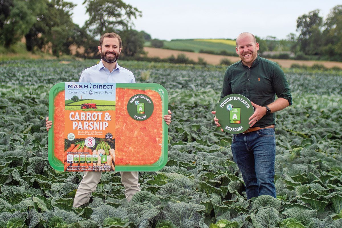 Mash Direct has launched new eco-friendly traffic light system packaging.